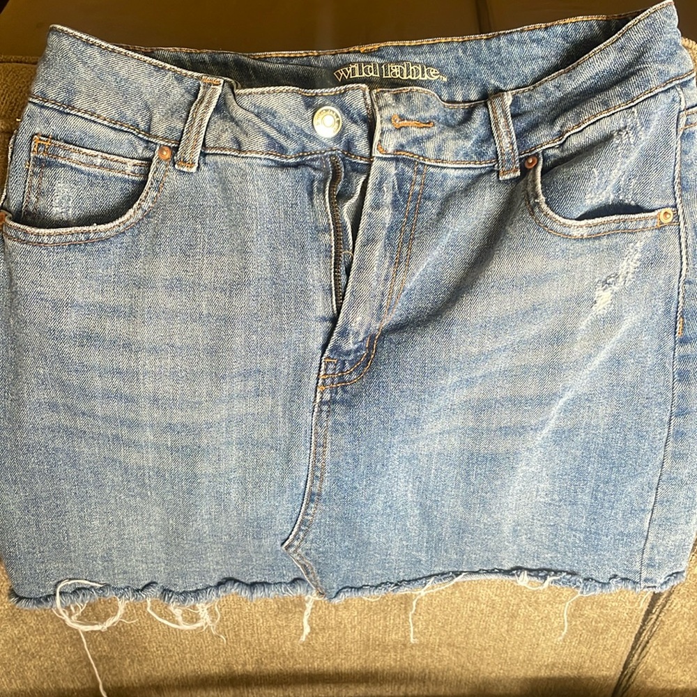 Jean skirt